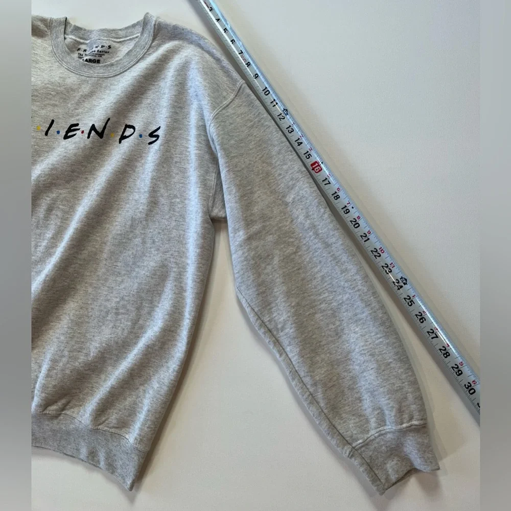 Authentic Friends Logo Crewneck Sweater Unisex Large - Picture 5 of 7